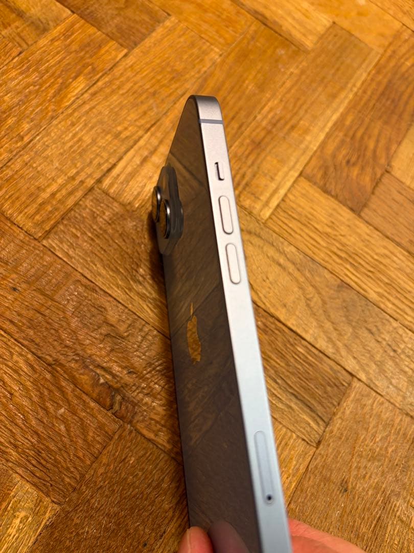 美品　iPhone14 128GB ブルー　SIMフリー　バッテリー残量84%