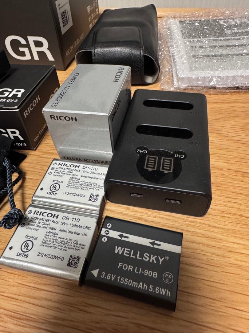 付属品多数　リコー RICOH GR IIIx HDF 3年保証書付　gr3x