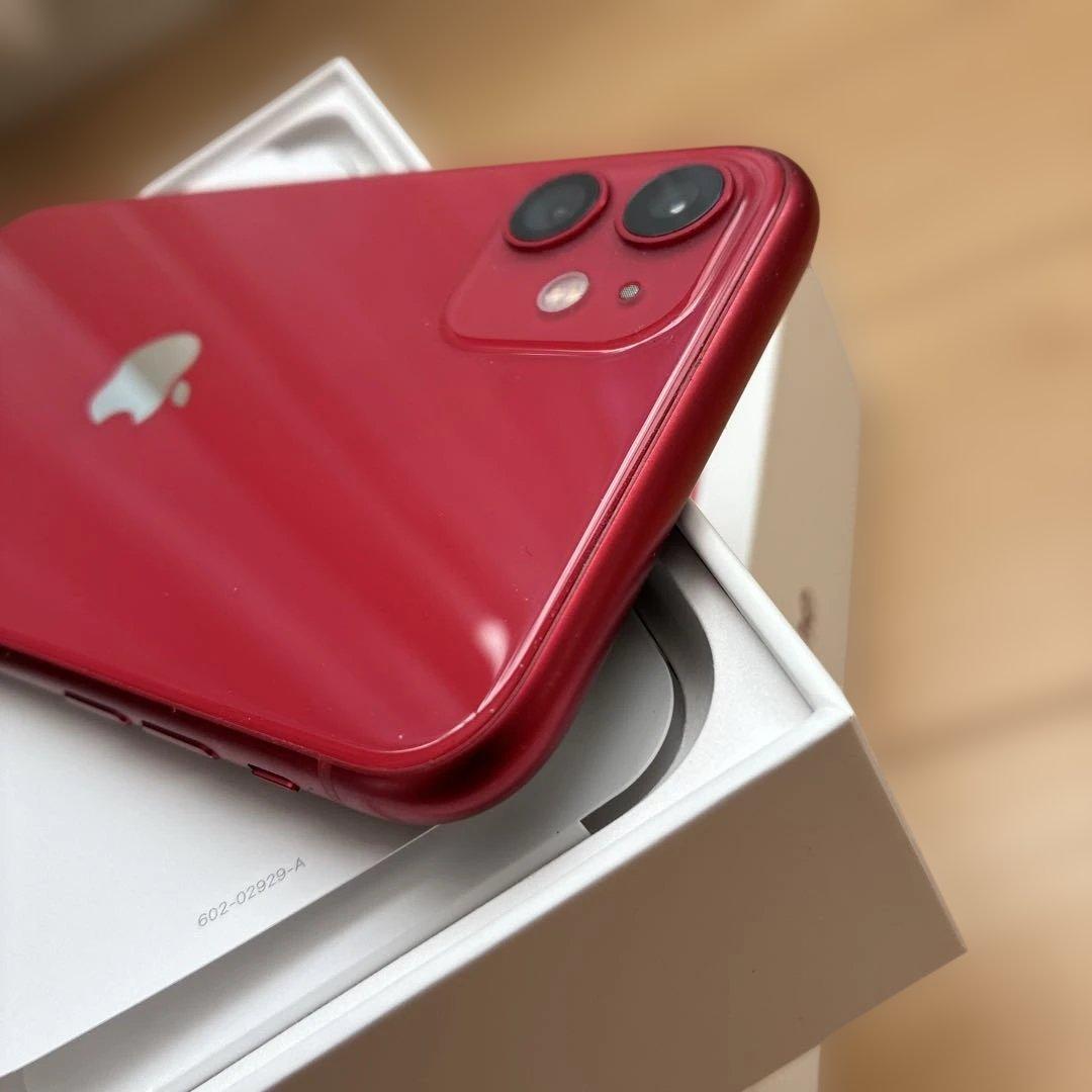 Apple iPhone 11 (PRODUCT(RED)) 本体 128G