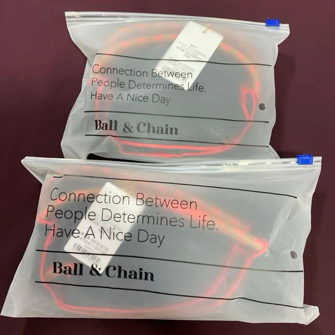 【新品・未使用、未開封品】ボールアンドチェーン　フェイラー　ブラック　黒　Ｍ＆Ｌ