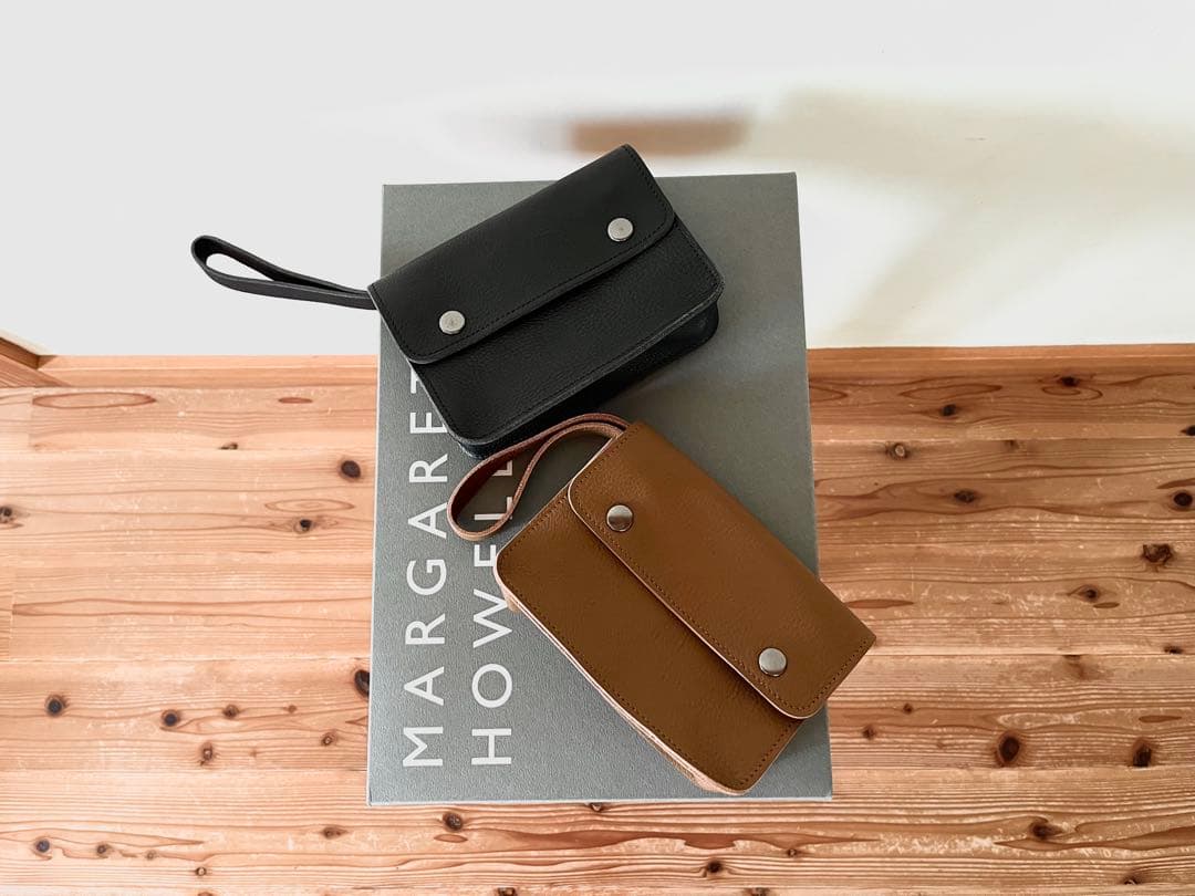 2024 代官山店限定 マーガレットハウエルレザーショルダーバッグ 2.4万