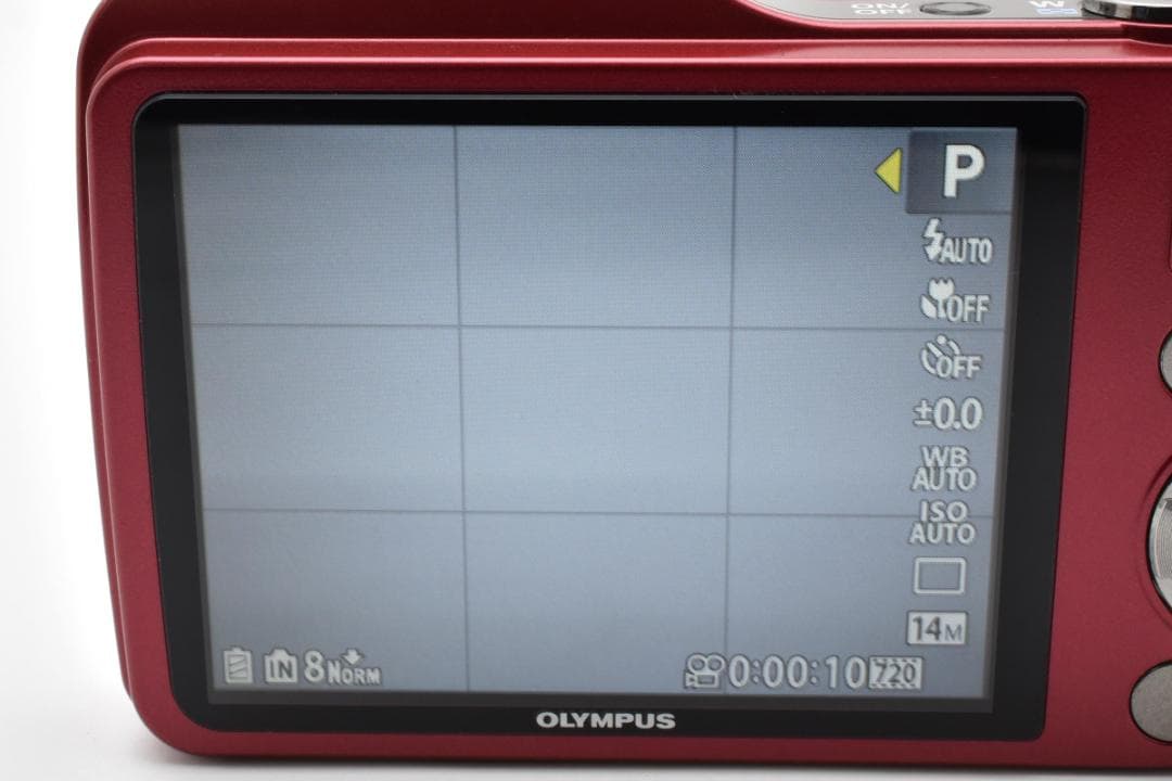 ■ 美品 ■ オリンパス　OLYMPUS VG-170 レッド ≪付属品多数≫