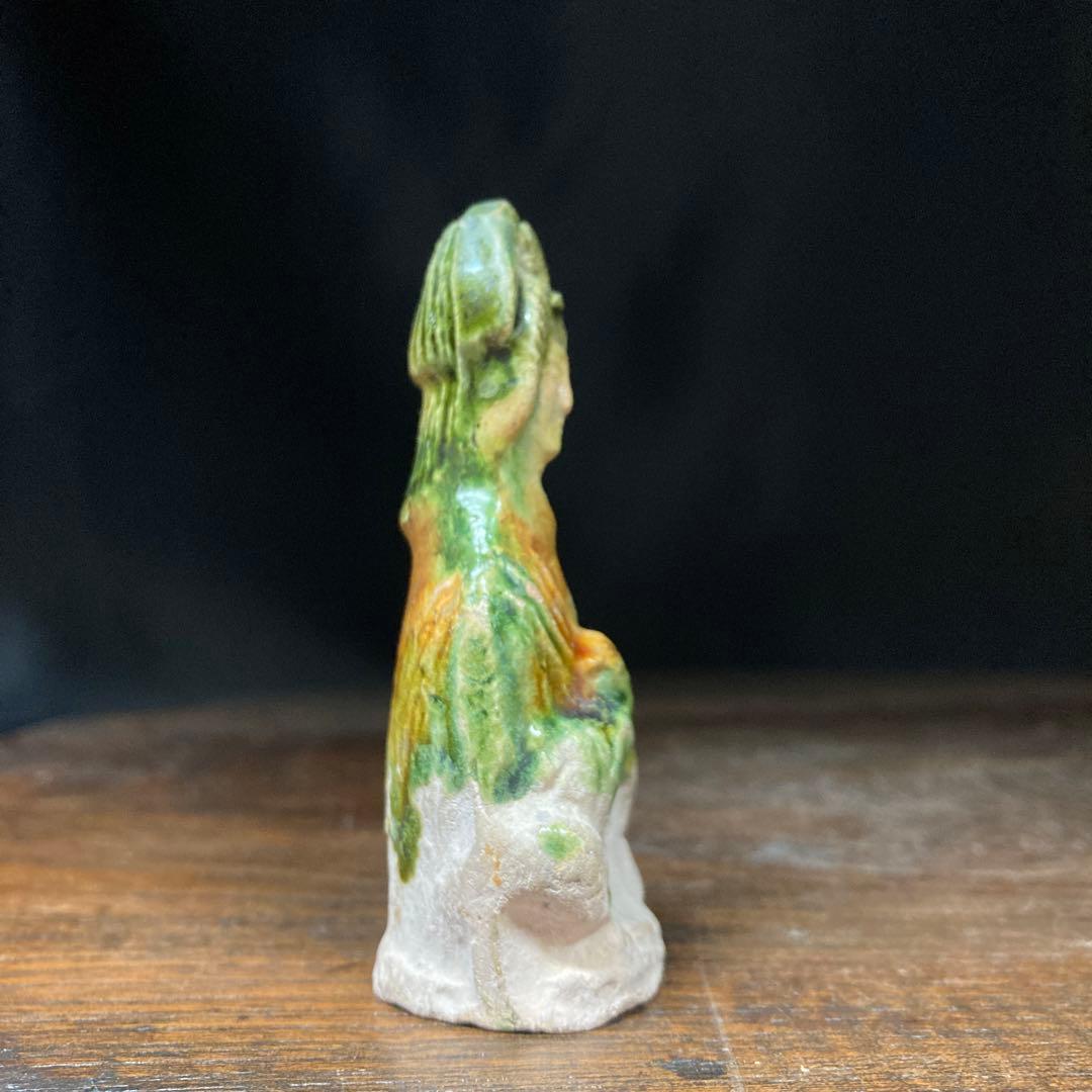 赤札閉店セール❗️【ギャラリー三益】古美術　唐三菜女官座像