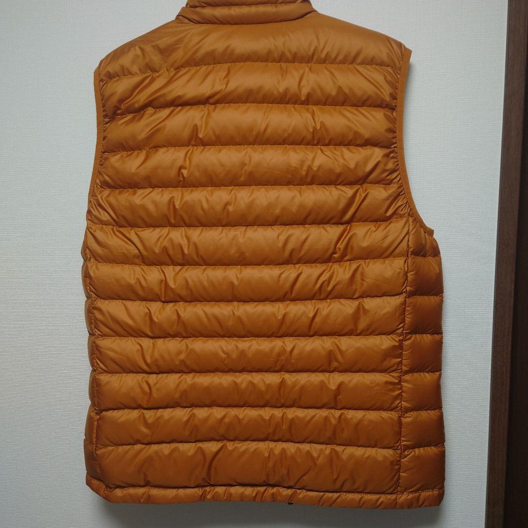 【新品未使用】patagonia ダウンベスト M オレンジ