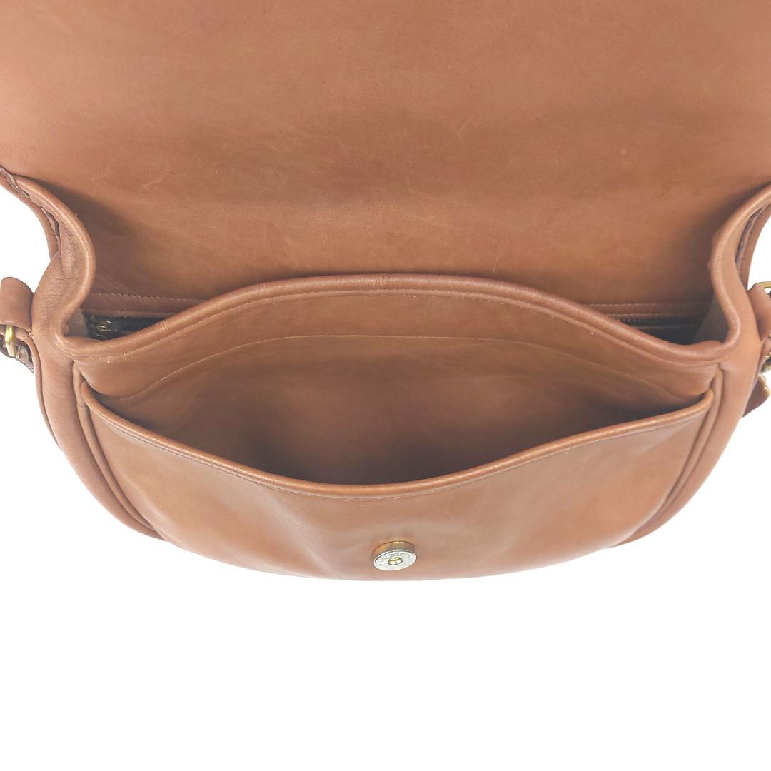 COACH コーチ ショルダーバッグ オールドコーチ フラップ レザー USA製