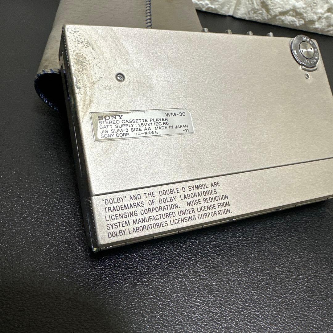 レトロ　 SONY ソニー　WALKMAN ウォークマン　WM-30 ジャンク