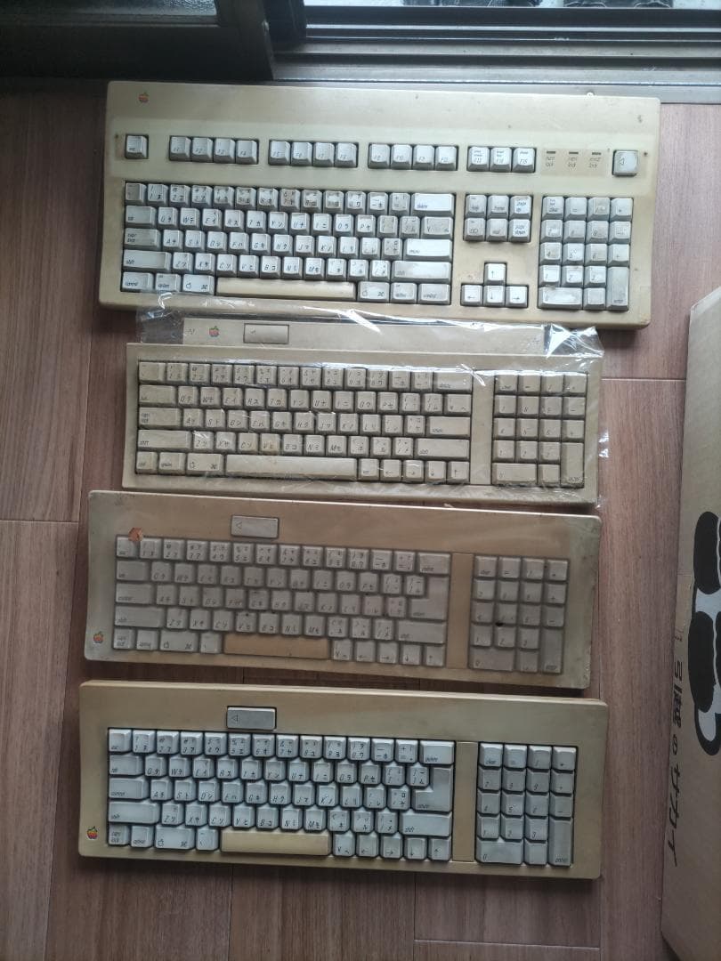 Apple ADB キーボード 4個セット