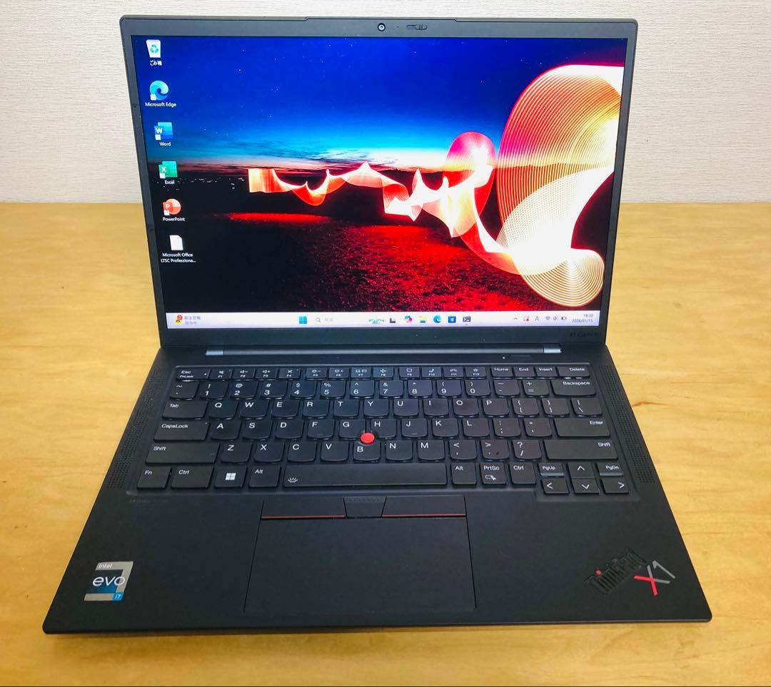 ThinkPad X1 Carbon Gen10/メモリ16GB/office付