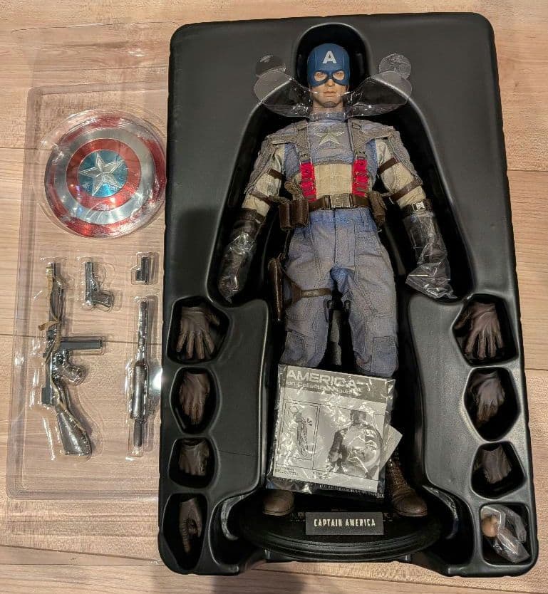 ホットトイズ ムービーマスターピース キャプテンアメリカ エンドゲーム セット