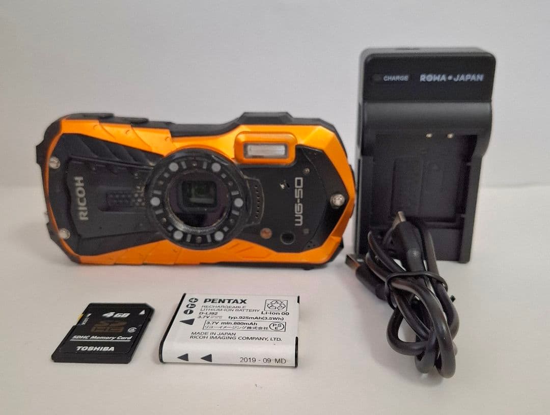 リコー RICOH WG-50 防水デジタルカメラ