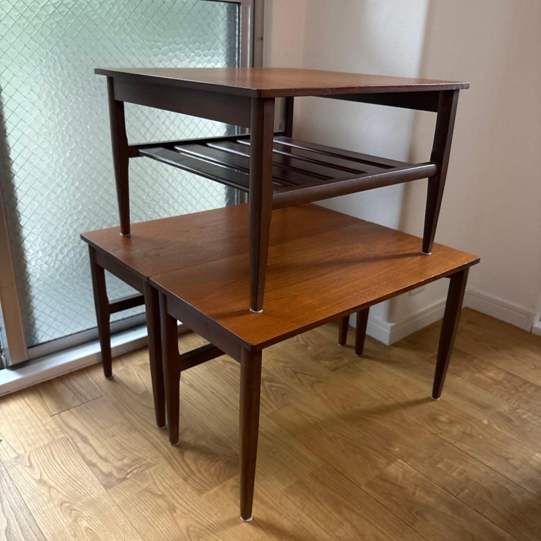 英国ヴィンテージ ネストコーヒーテーブル