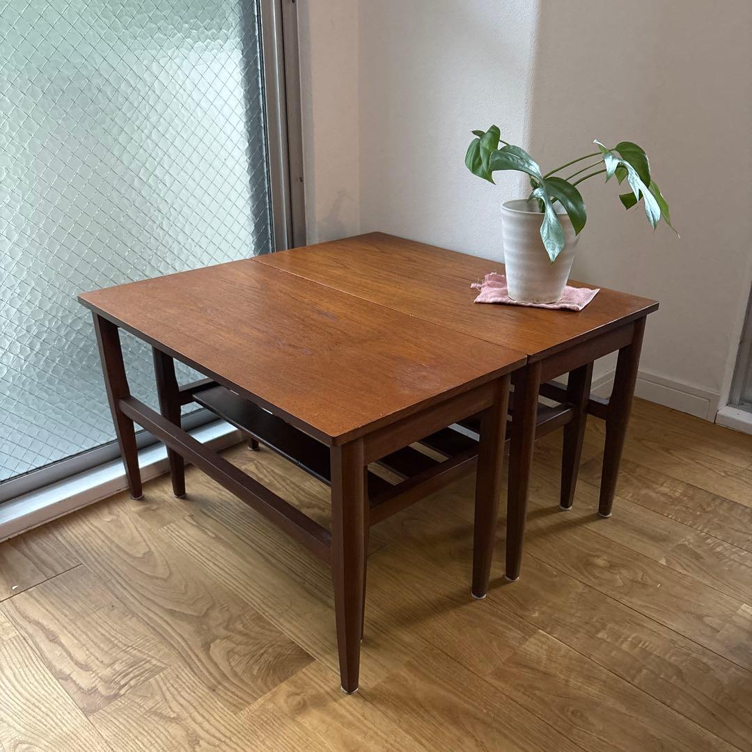 英国ヴィンテージ ネストコーヒーテーブル