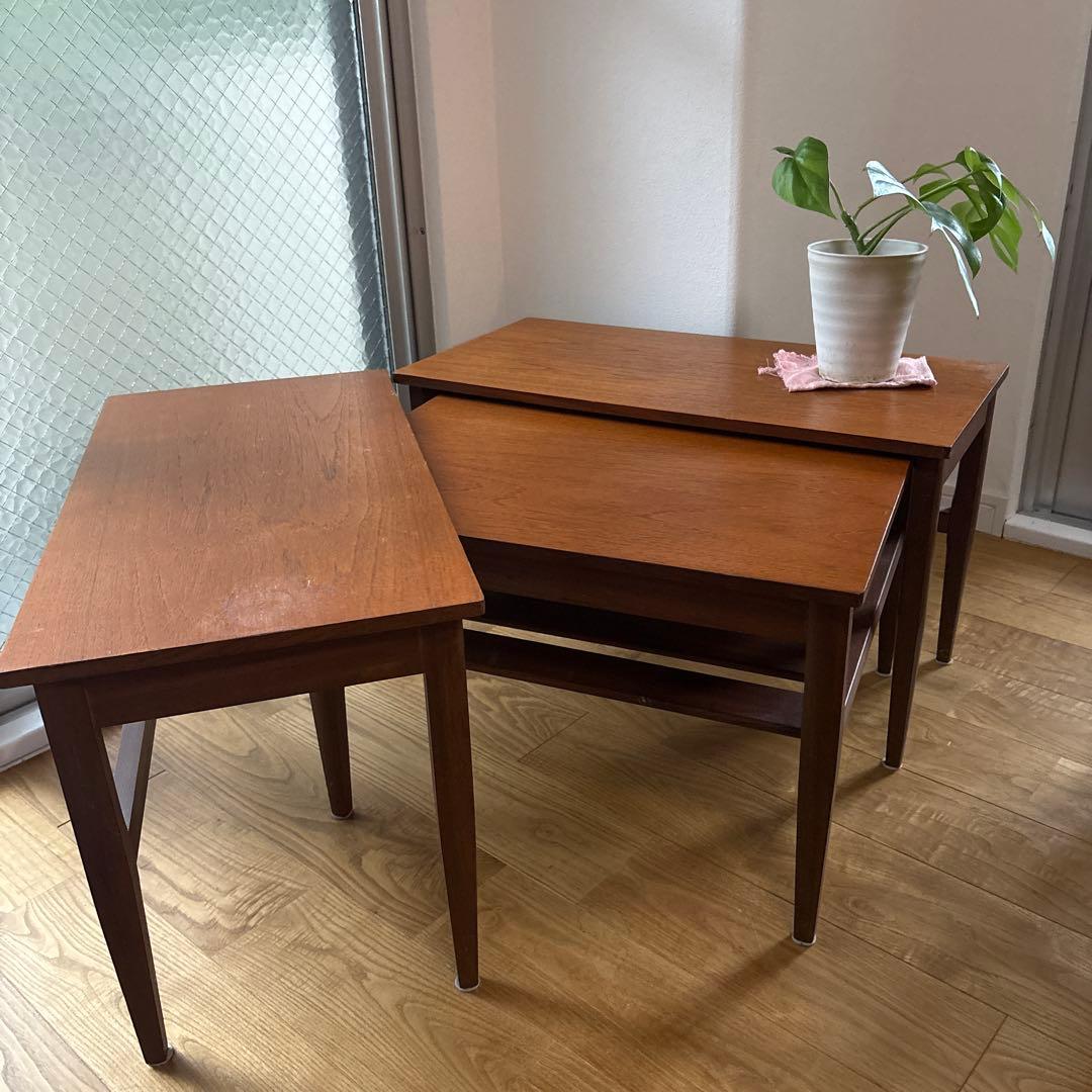 英国ヴィンテージ ネストコーヒーテーブル