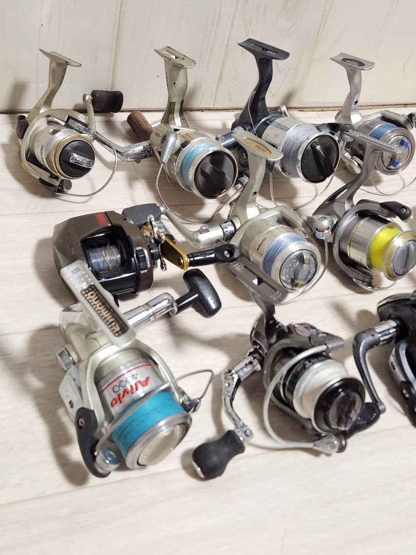 SHIMANO Daiwa 等 ジャンク品 リール 12点セット‼️