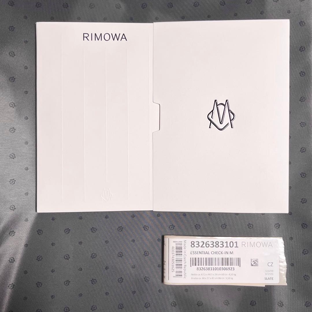 旅行かばん・小分けバッグ RIMOWA ESSENTIAL CHECK-IN M
