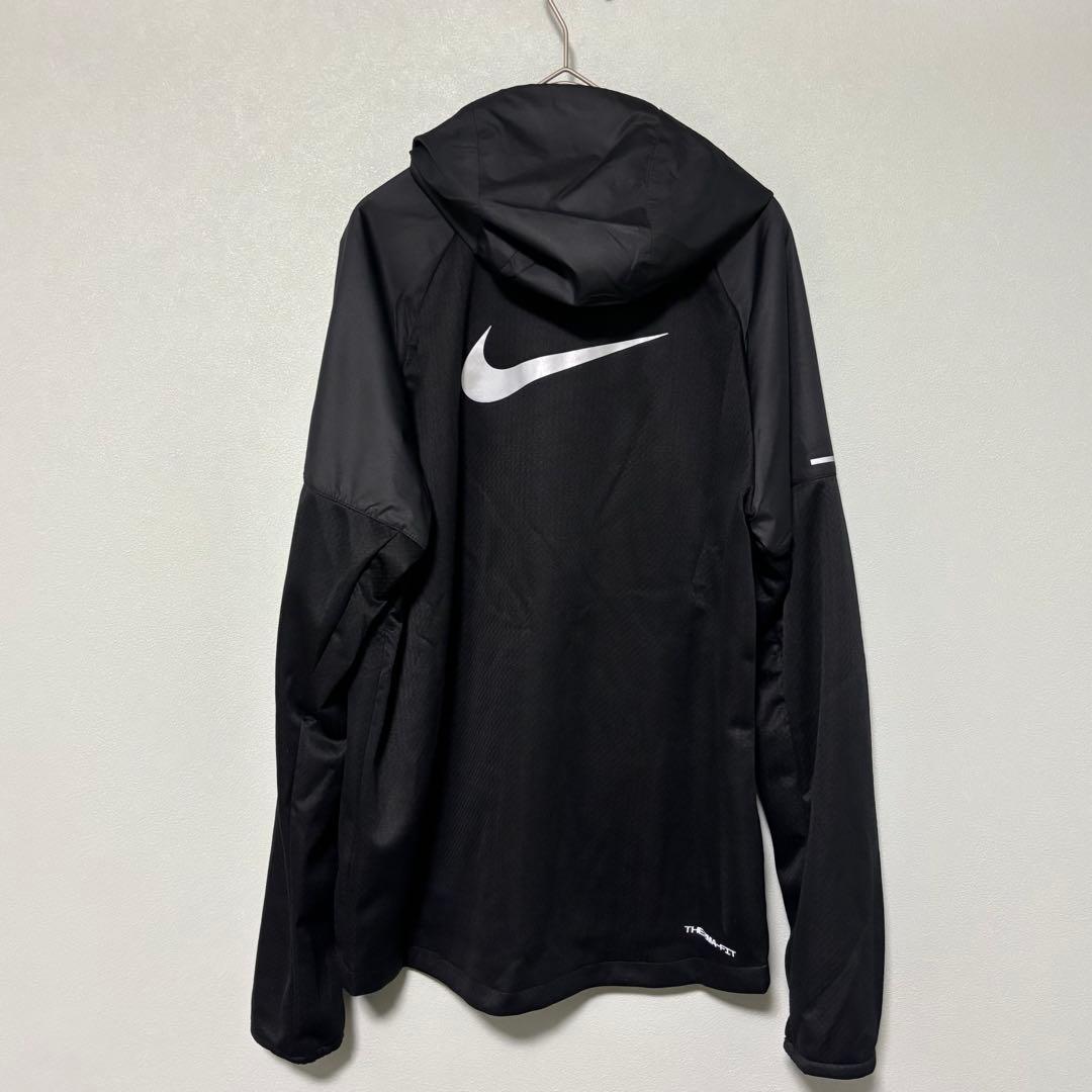 L 新品 ナイキ ランニングジャケット スフィア 防寒 サーマ ウィンドブレーカ