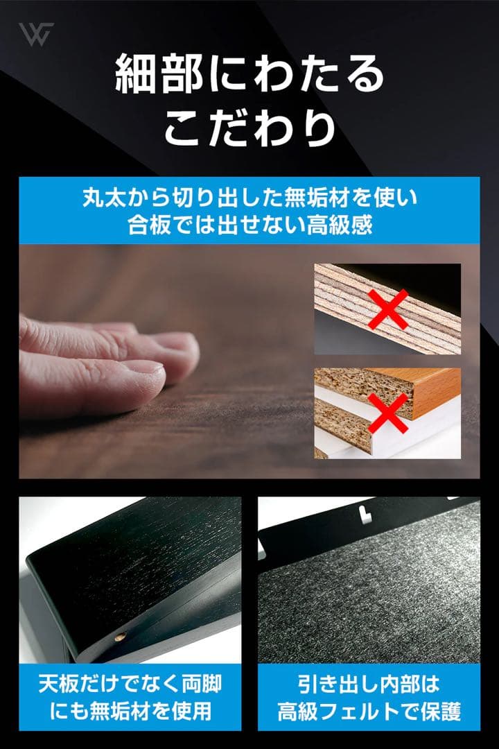 【新品】WORLD GADGETS アメリカンウォールナットデスクシェルフ