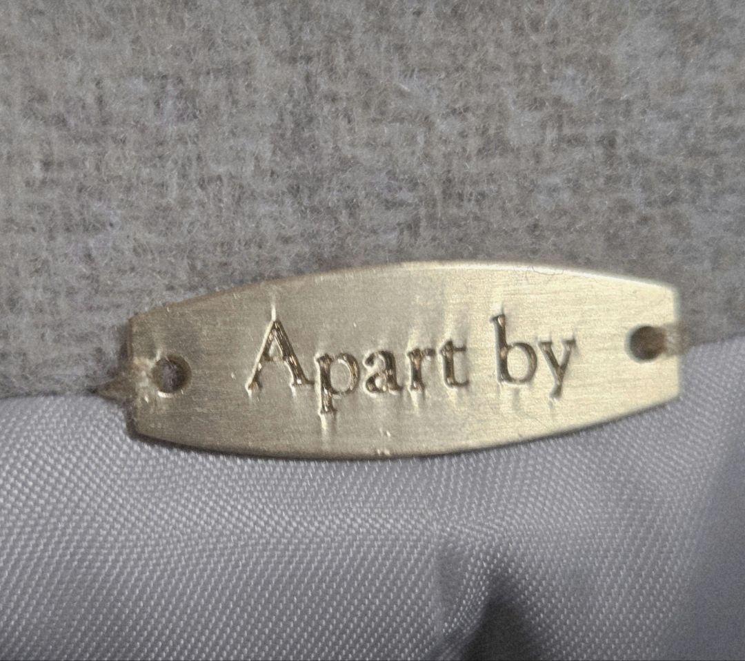 美品 今季 A part by アパートバイ スーパー100ウール ステンコート