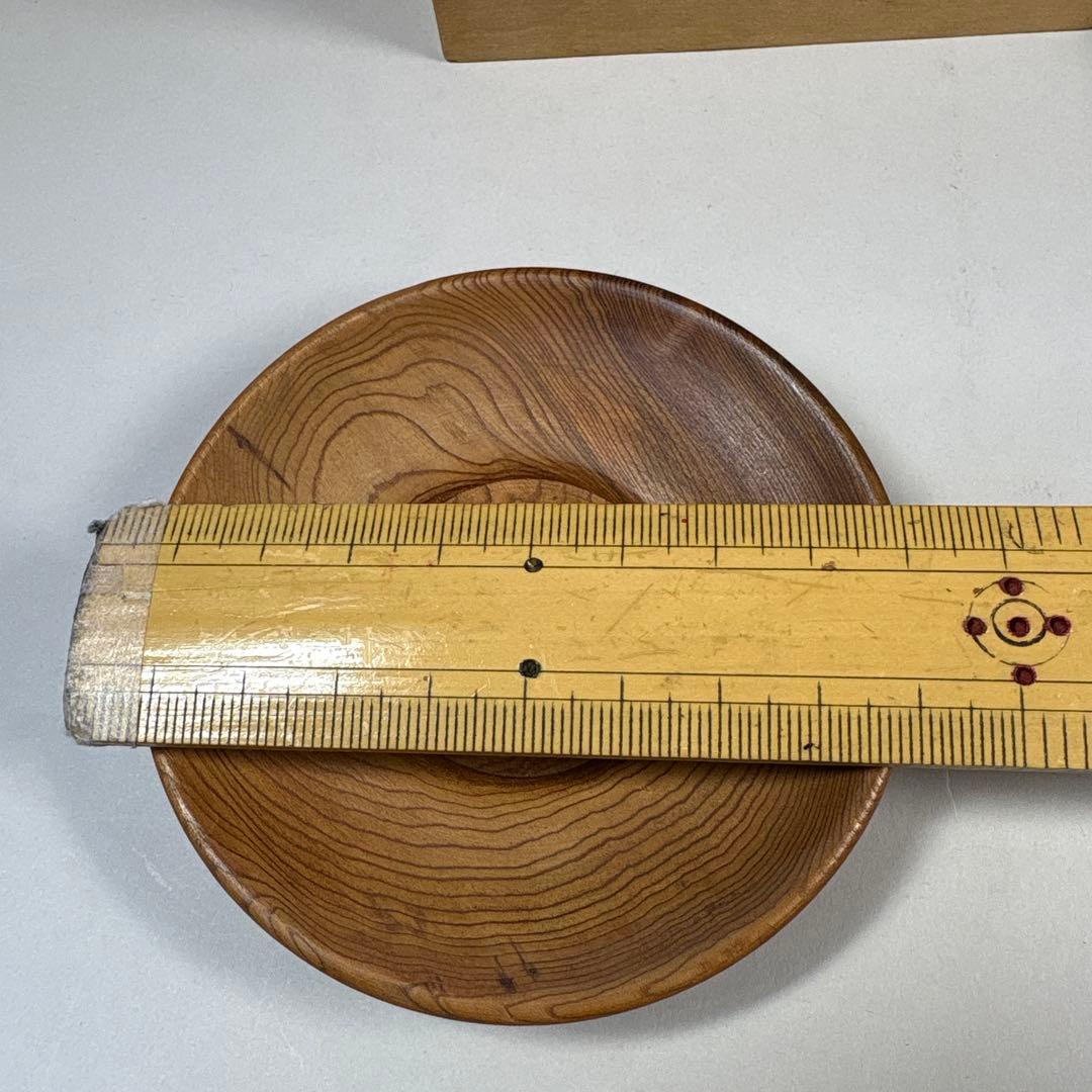 【貴重】　屋久杉　茶托　煎茶道具