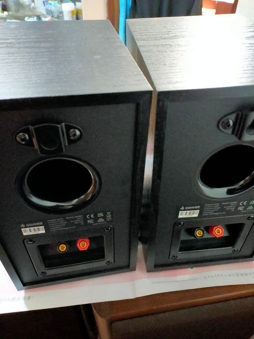 DONNER M20-4 ブックシェルフ スピーカー ペア サランネット付き