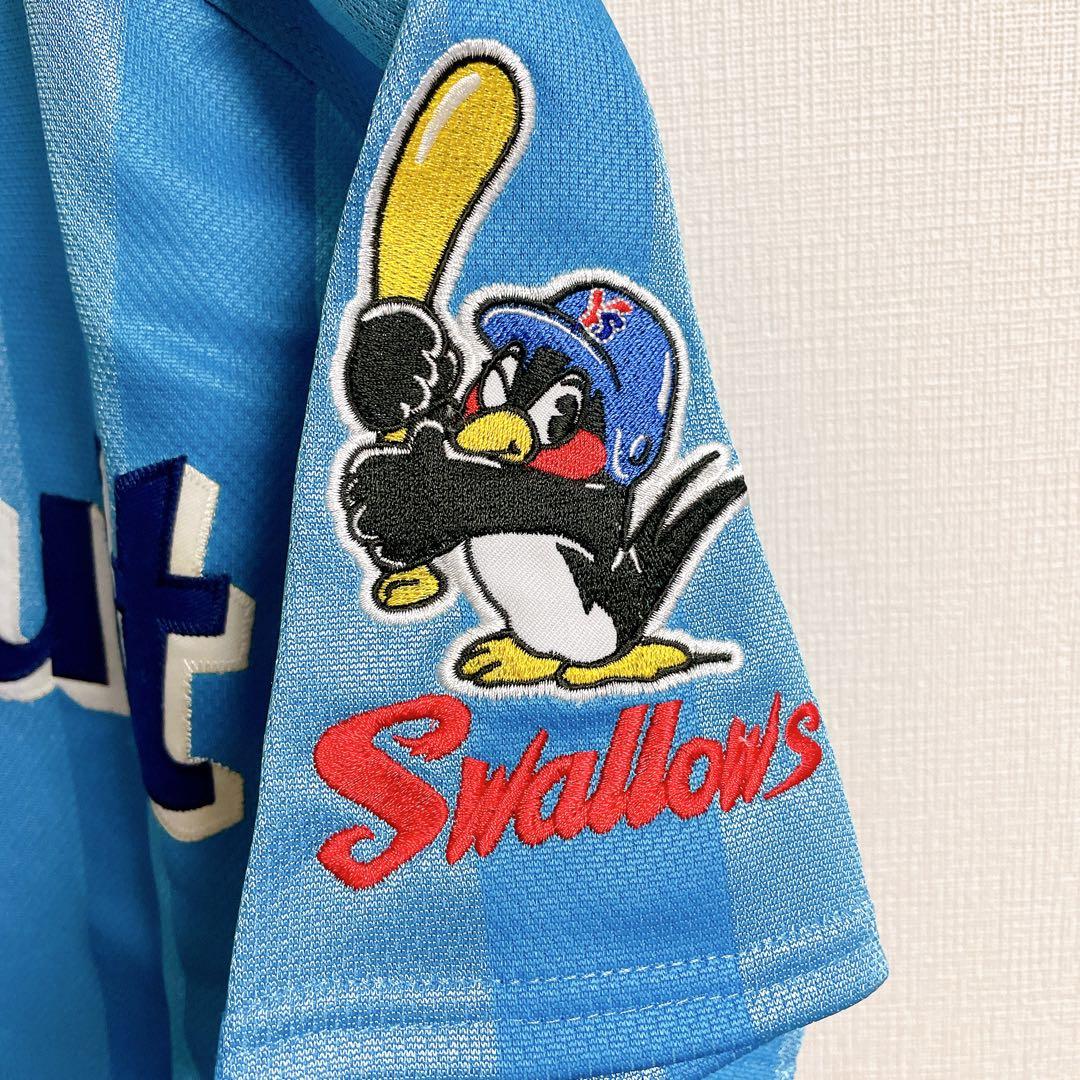 90年代　ヤクルトスワローズ ユニフォーム ビジター 野村監督 黄金期　Tシャツ