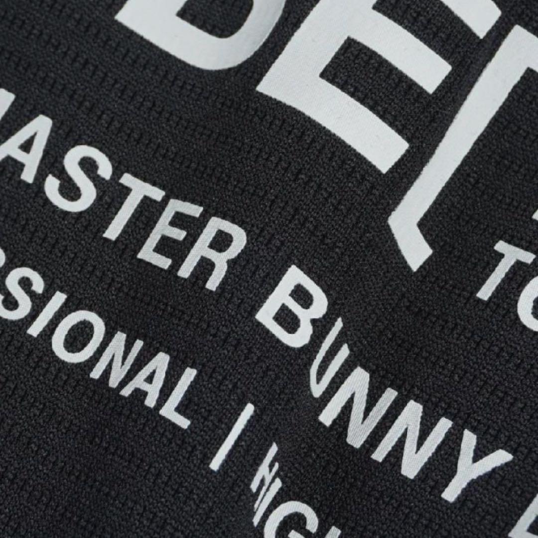 パーリーゲイツ☆新品 マスターバニー ドビーボーダースムース カットソー