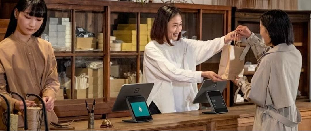 【美品 未使用】Square レジスター ターミナル　スクエア POSレジ