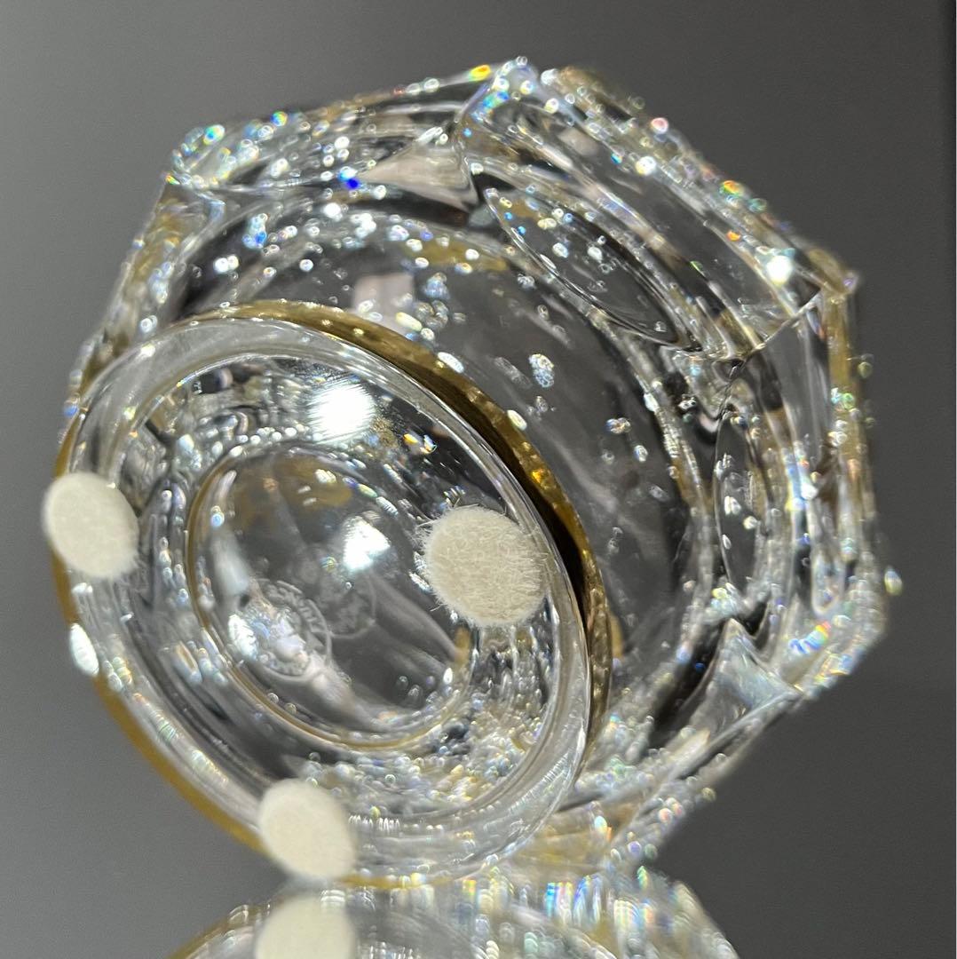 BACCARATバカラ/※廃盤極稀少型　エンパイア 金彩　蓋物　美品