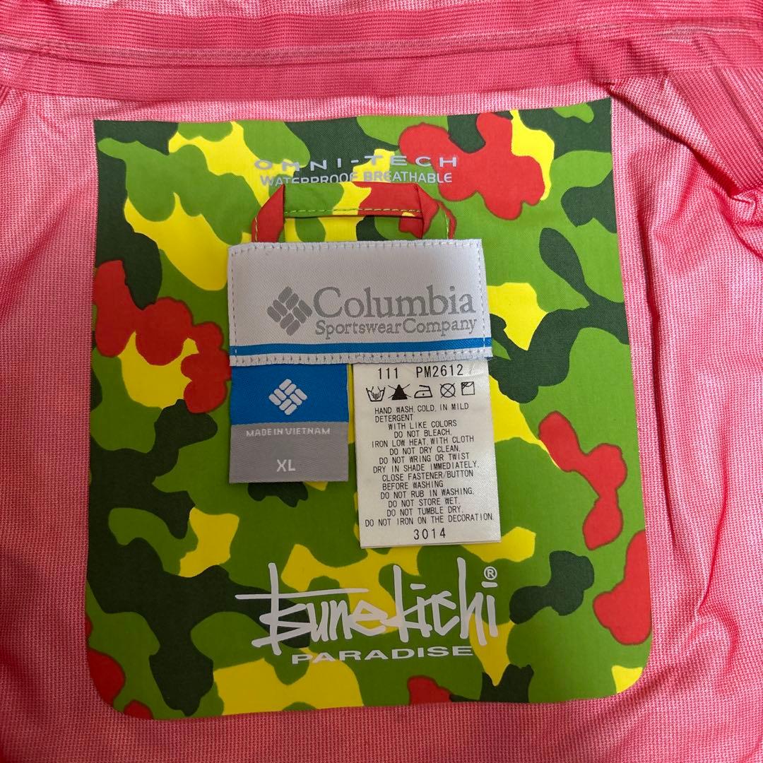 【激レアXL・収納袋付】常吉×コロンビア PFG 限定コラボジャケット ※訳あり