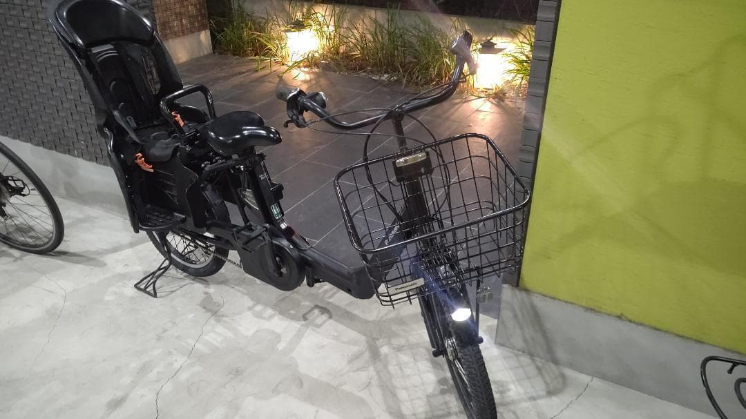 パナソニック　ギュットアニーズ　電動自転車　内装３段　子乗せ