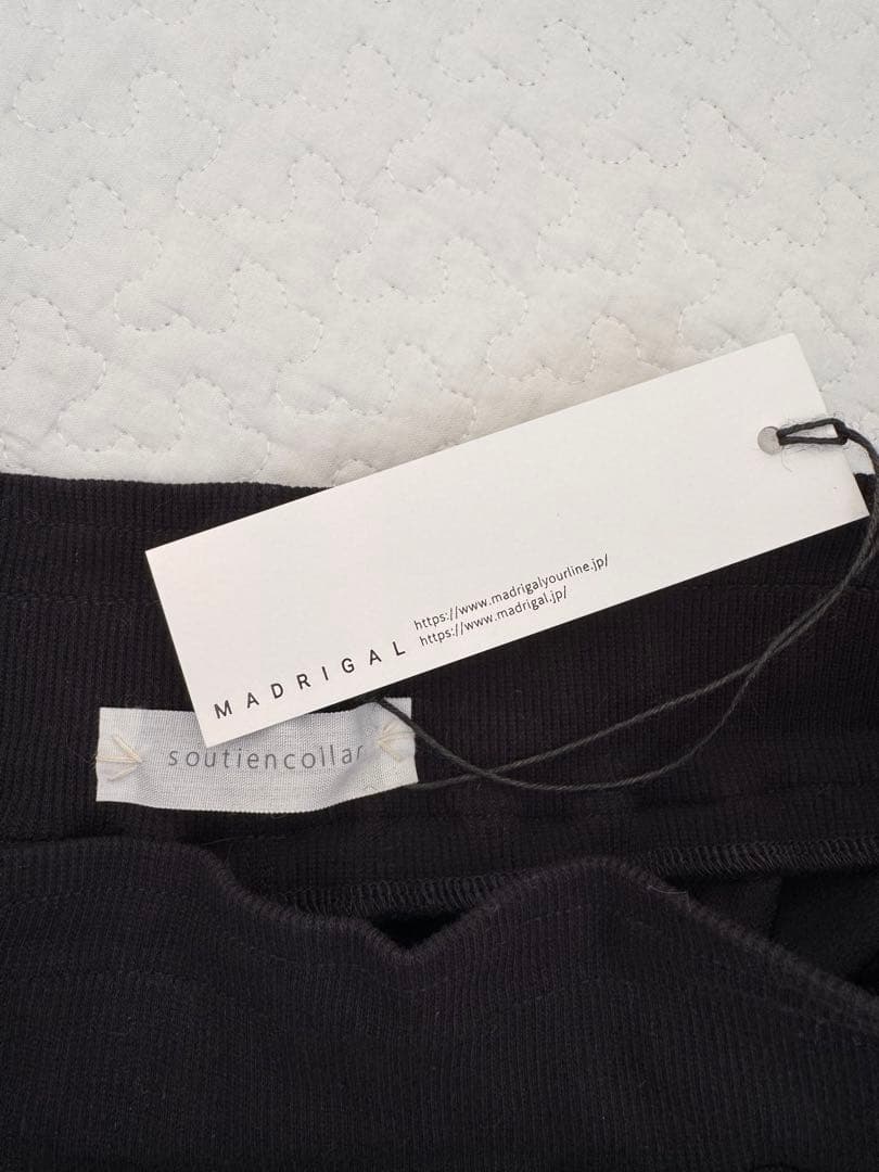 MADRIGAL ブラック サンパティパンツ 36