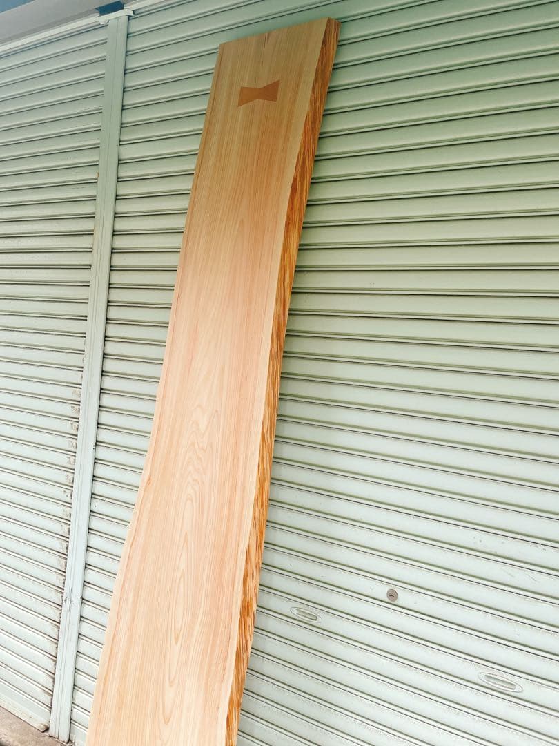 天然檜　一枚板　デスク/カウンターテーブル/棚板/天板