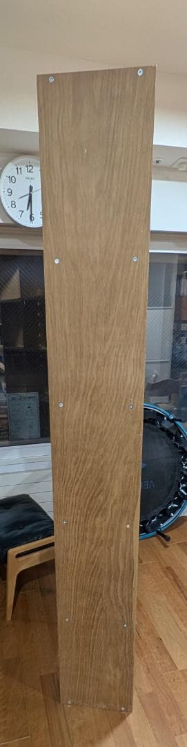 送料無料 無印 スタッキングシェルフセット・５段×２列・オーク材