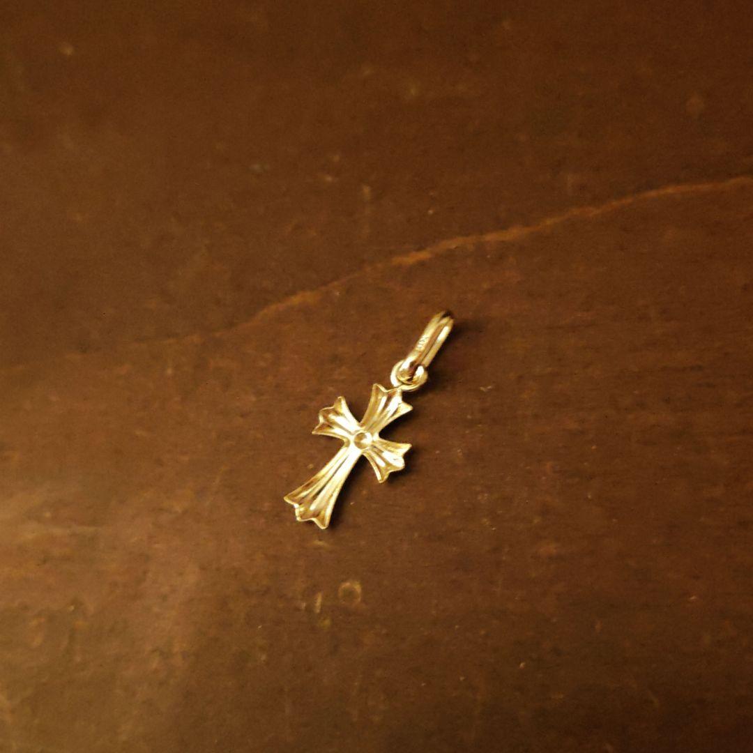 新品 Ｋ18 ネックレス クロス 18K クロストップ ネックレス 十字架