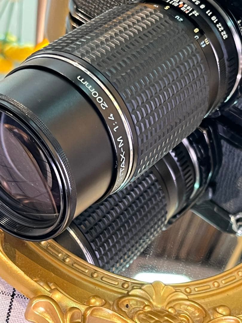 PENTAX K2 dmd ブラック＋PENTAX-M 200mm F4 セット