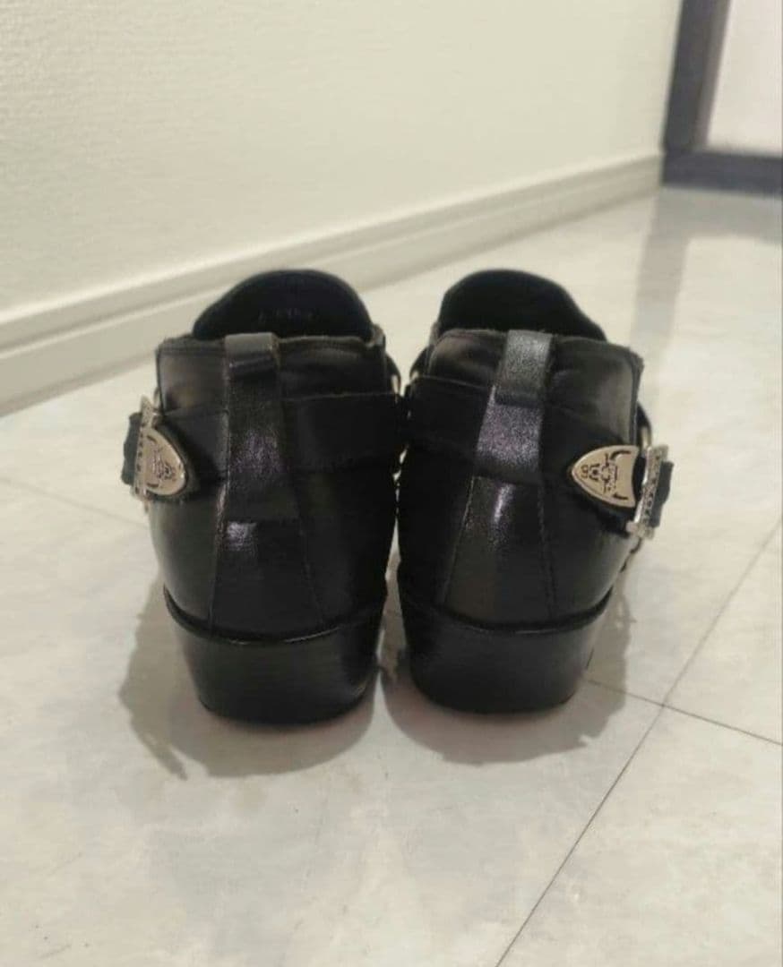 メンズ本革ウエスタンブーツ