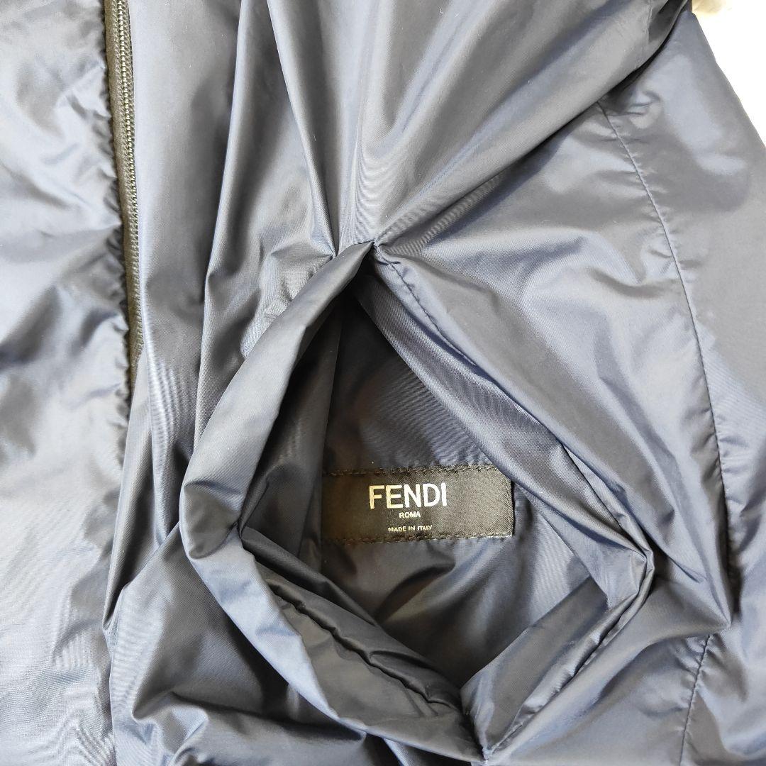 フェンディ　フード　ナイロンジャケット　リバーシブル　48　L