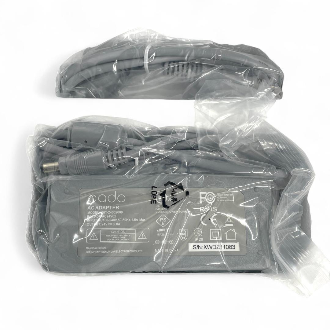 【未使用品】cado SAP 002 / 抗菌脱臭機 クールグレー①