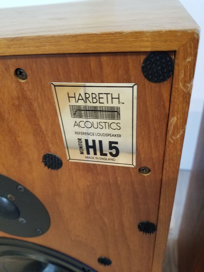 【ジャンク品:送料込み】HARBETH ハーベス HL5 スピーカー