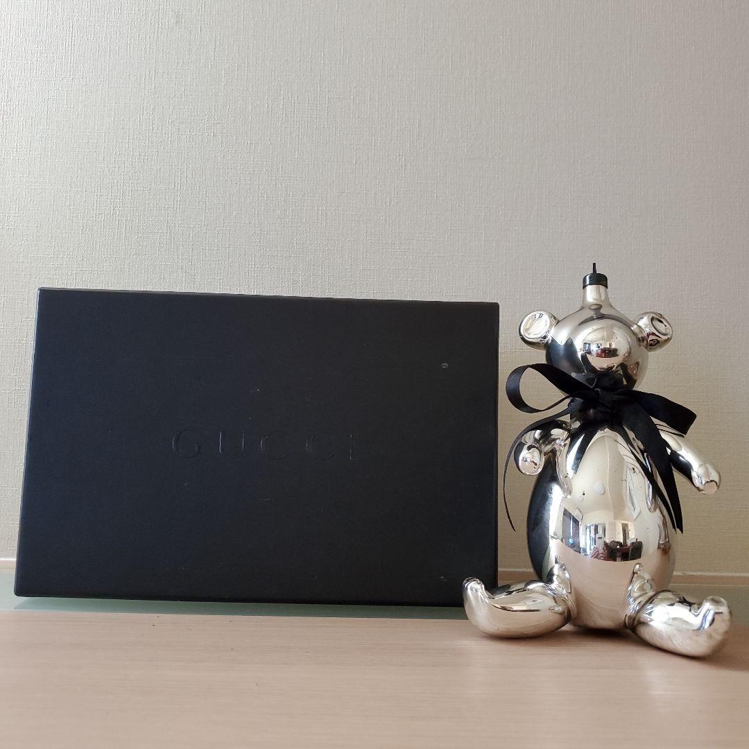 レア　グッチ　ＧＵＣＣＩ　インテリア　クマ　テディベア　クリスマス　オーナメント