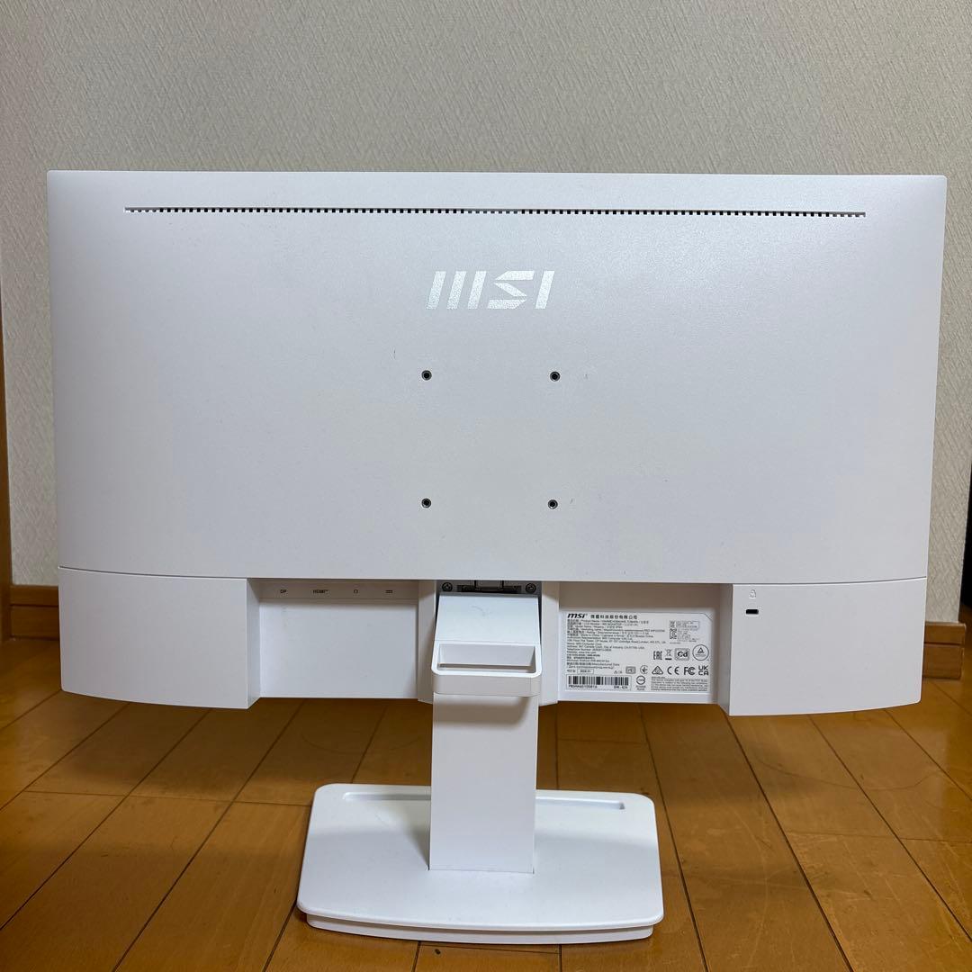 MSI ゲーミングモニター　100hz