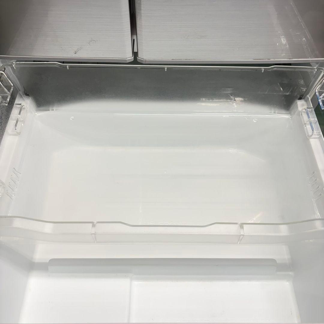 634 冷蔵庫　大型　6ドア　観音開き　501L　フレンチドア　半年保証　極美品