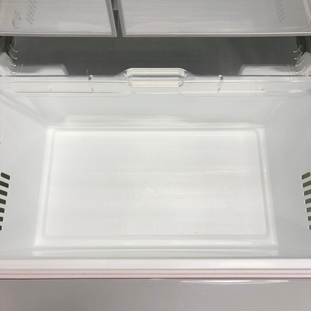 634 冷蔵庫　大型　6ドア　観音開き　501L　フレンチドア　半年保証　極美品