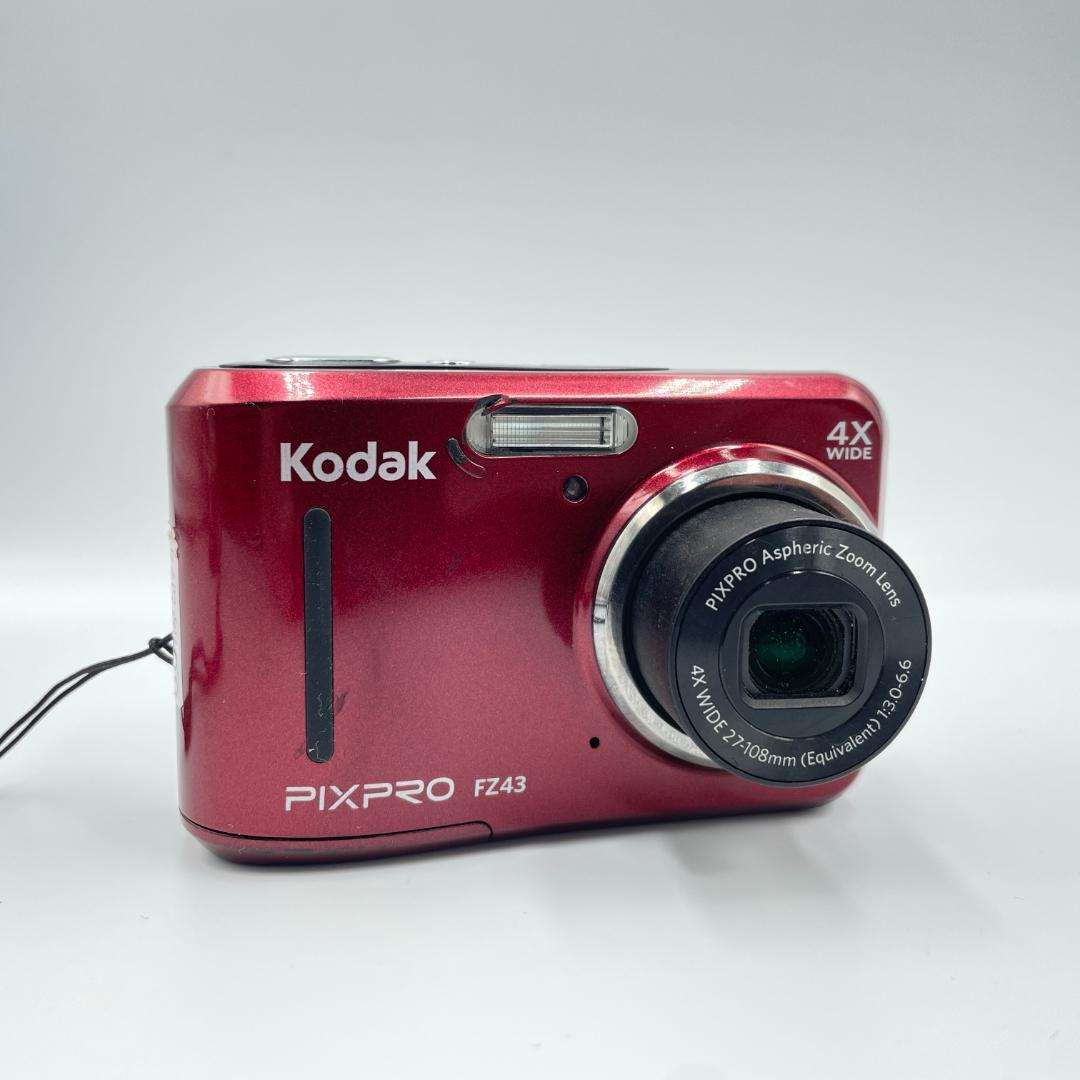 【動作品・転送特典無料あり】Kodak PIXPRO FZ43 RED