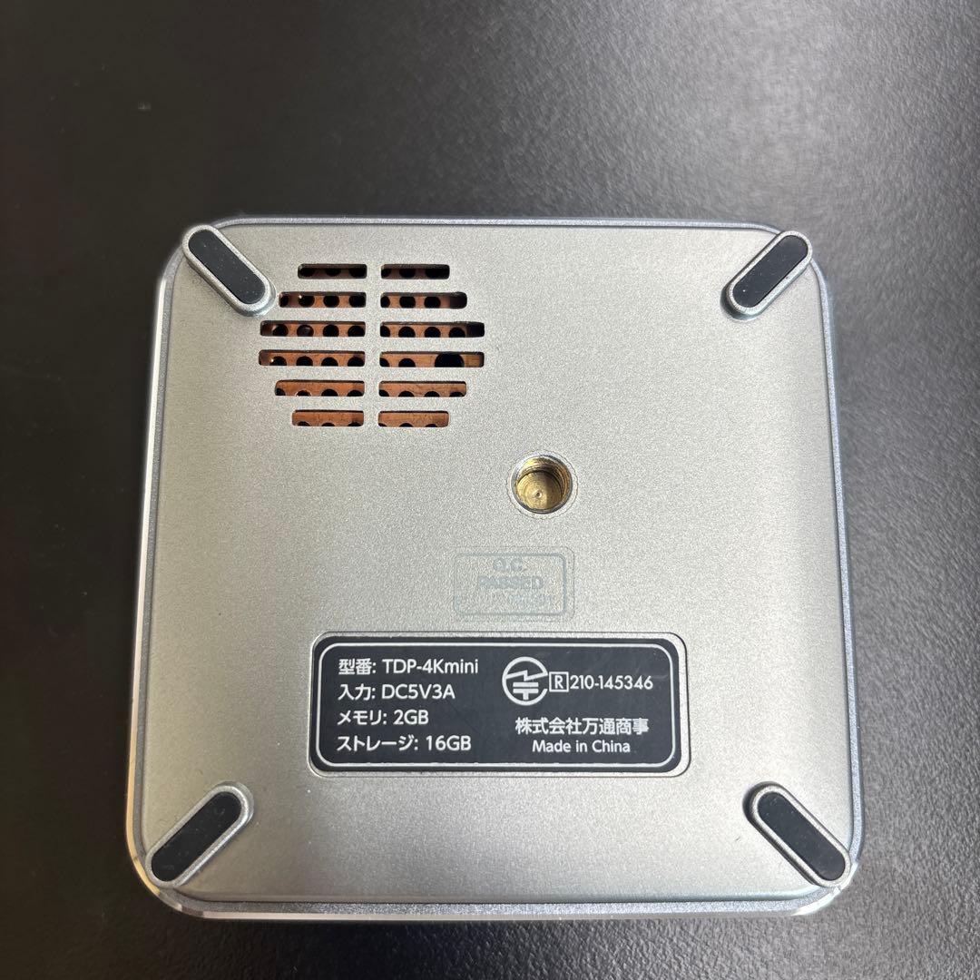 TOKAIZ TDP-4Kmini ポケットプロジェクター本体