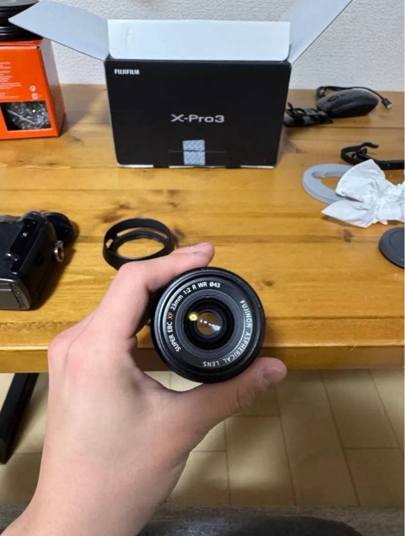 「美品」FUJIFILM X-PRO3 DRブラック＋純正レンズ2本
