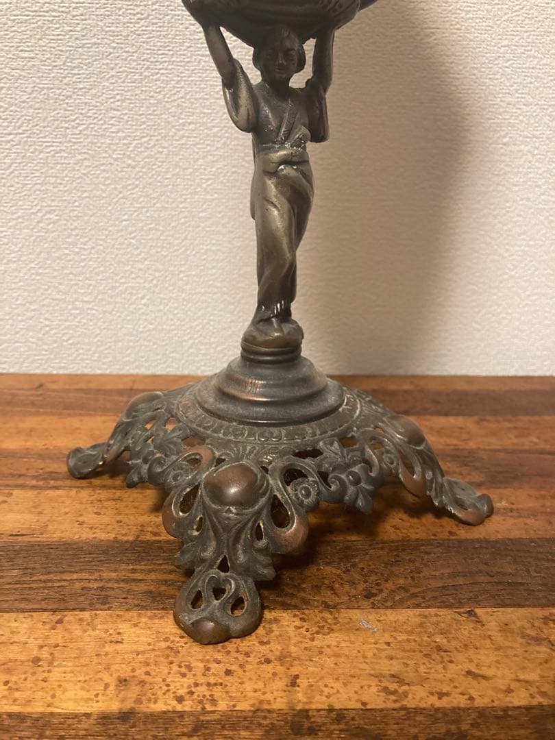 10s-20s antique ジャパンカラー 鏡　アンティーク