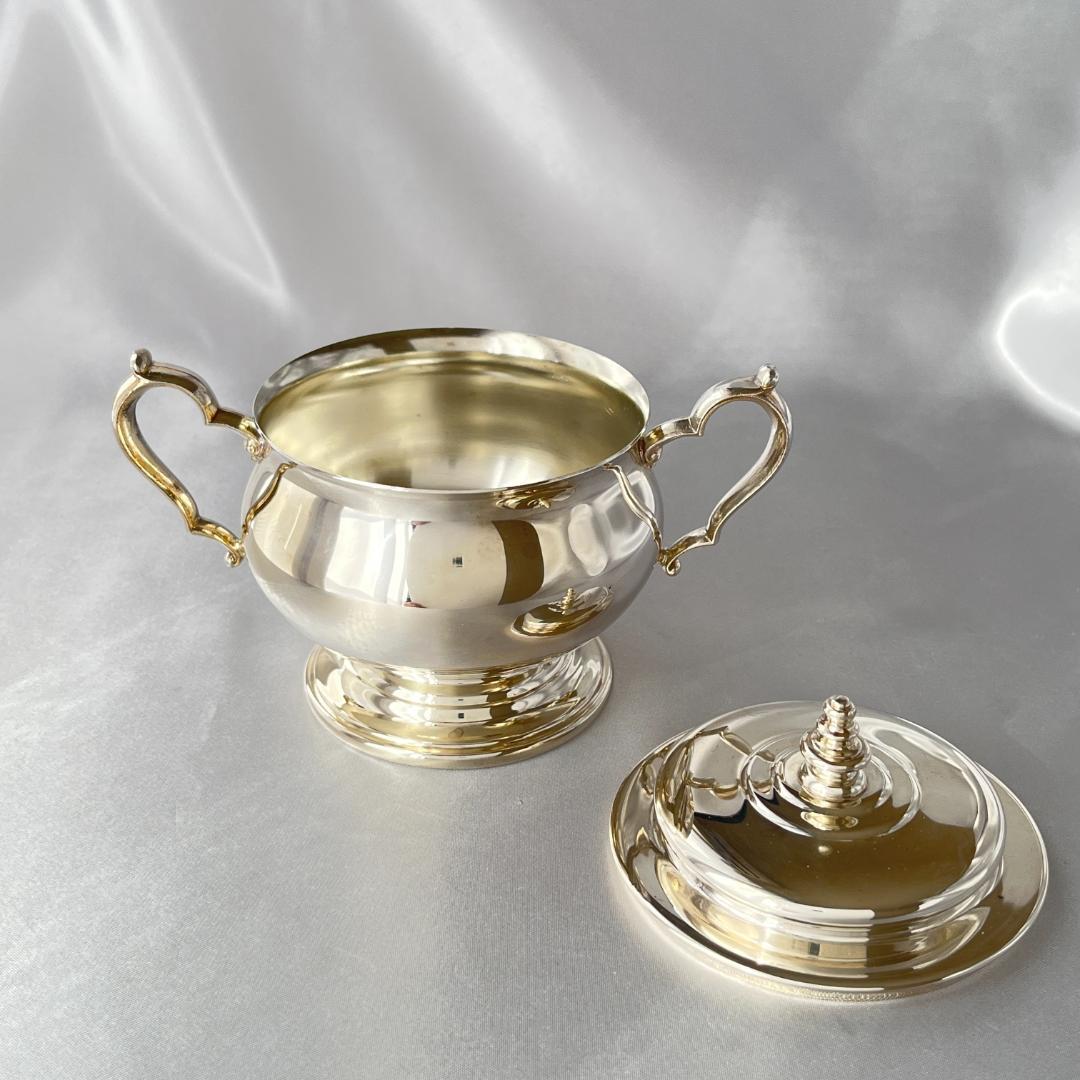 【ONEIDA】ミルクジャグ / シュガーボウル / トレー【シルバープレート】