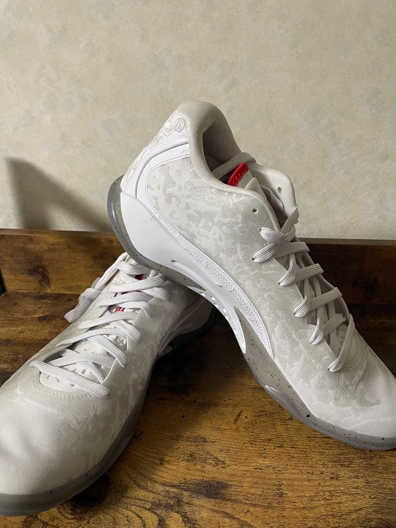 【新品・未使用】NIKE JORDAN ZION 3 PF バッシュ 迷彩　白