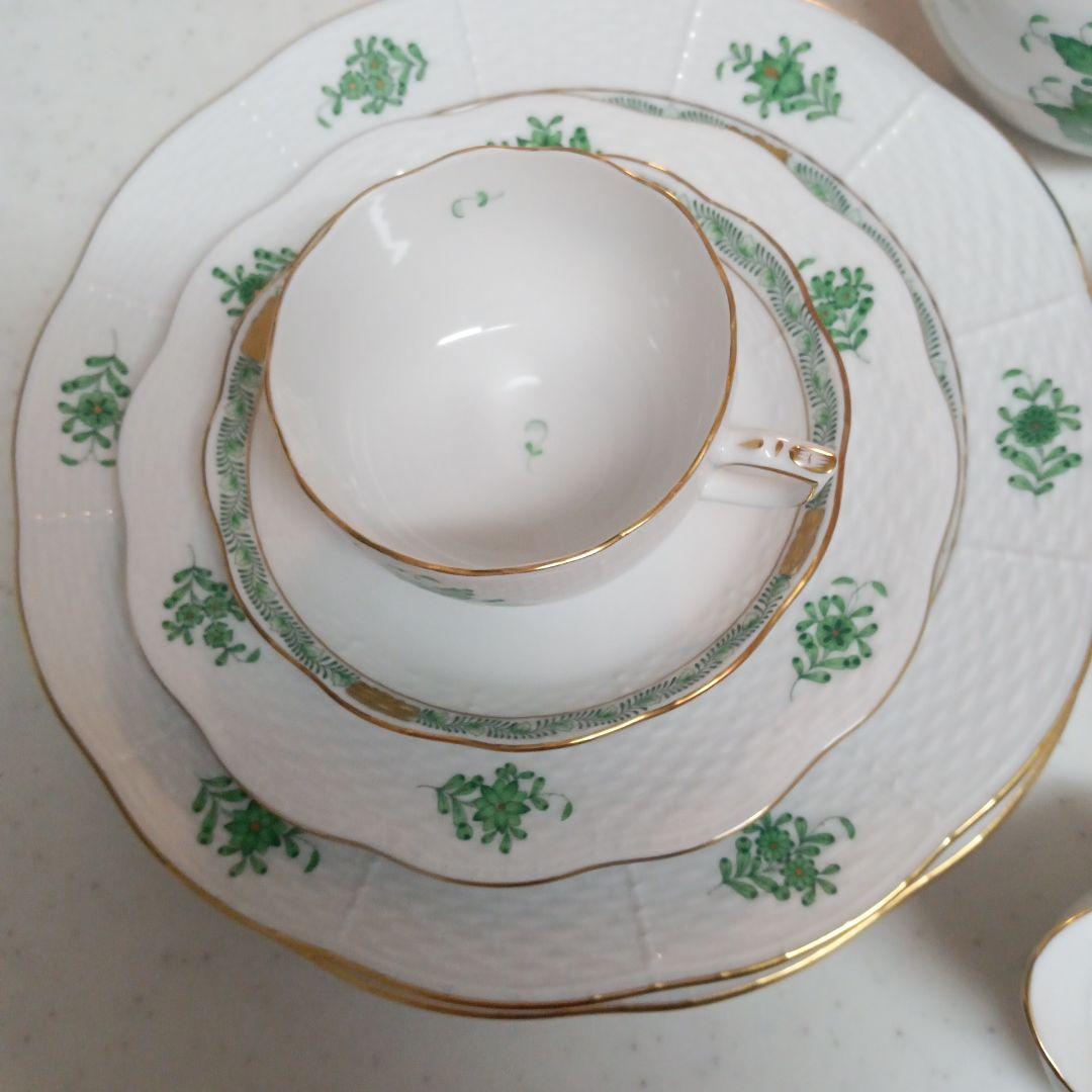 ヘレンドアポニーグリーン２人セット